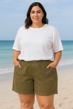 Immagine di CURVY GIRL STRETCH COTTON SUPER COMFY SHORTS